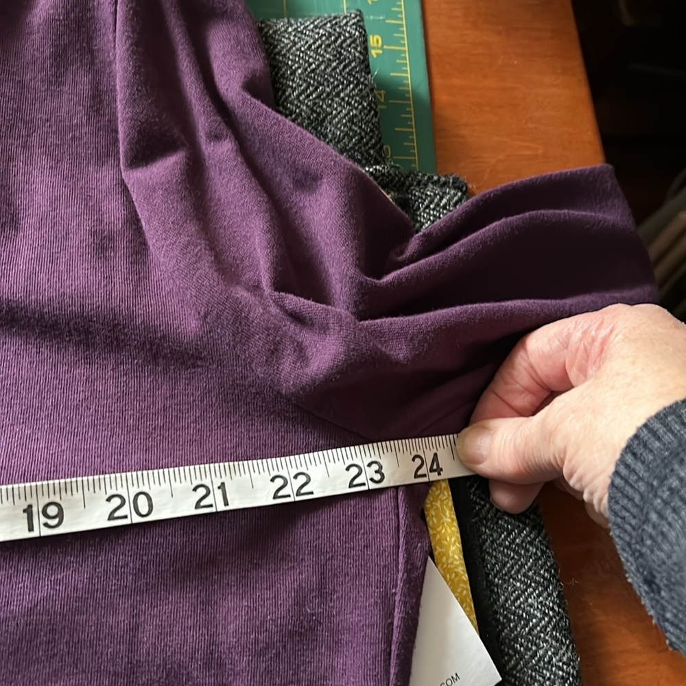 Long sleeve V-neck super soft jersey top - Picture 4 of 7